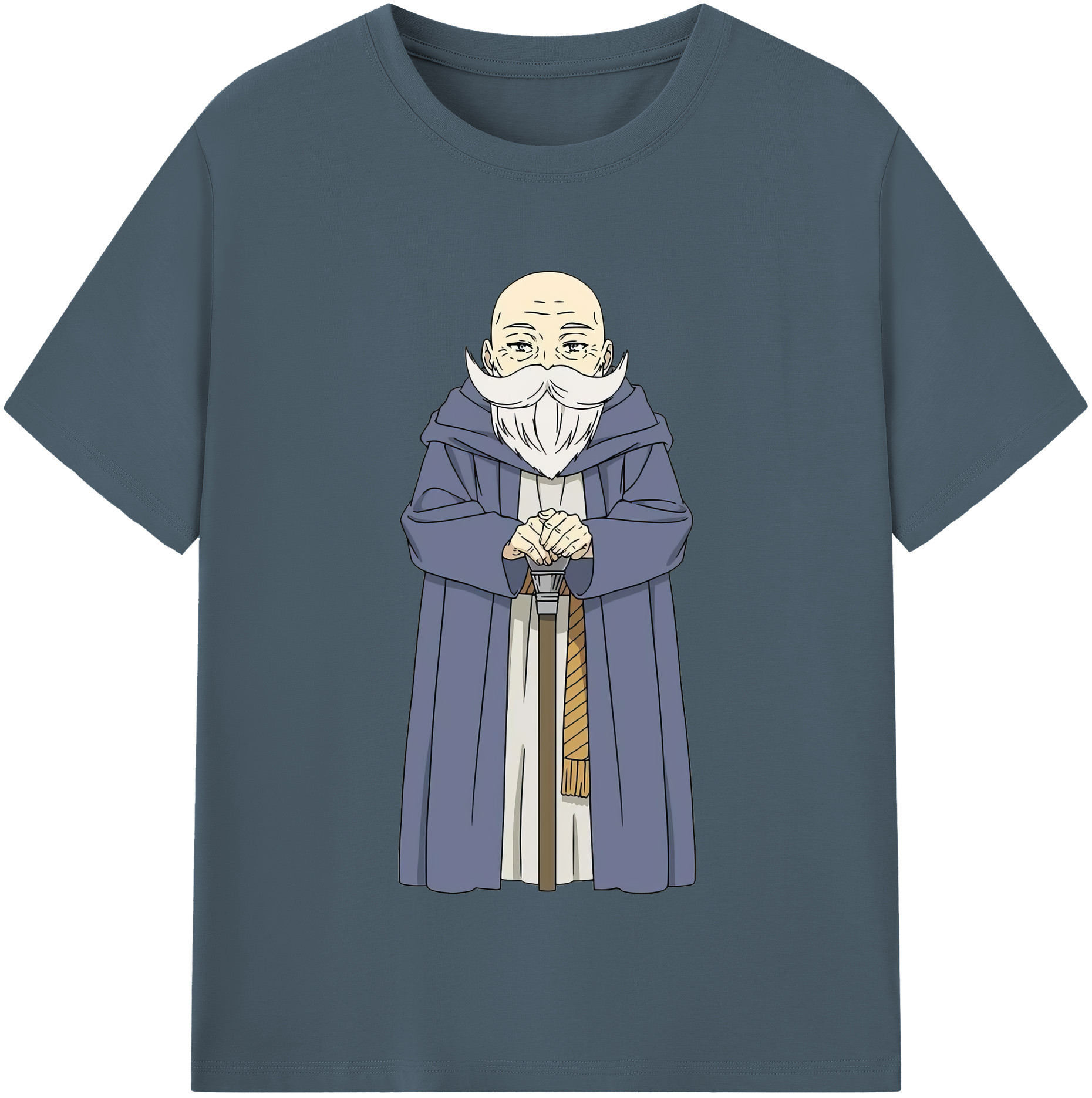 （画像用） 葬送のフリーレン Frieren 綿100％半袖Tシャツ（フロントプリント）